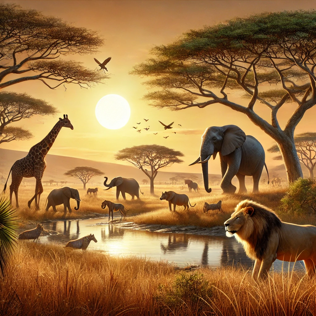 Savane et animaux